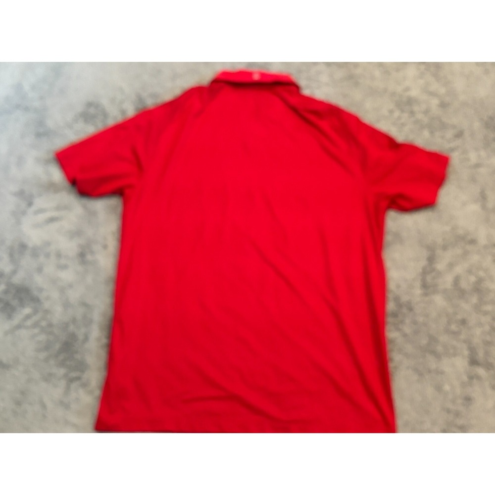 Nike Tiger Woods Collection Golf Polo Shirt Mens XL Red Performance Embroidered - Picture 7 of 8